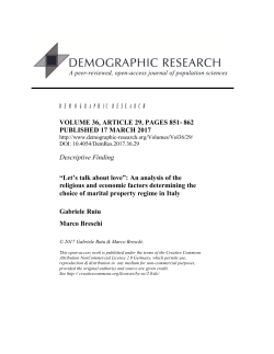 Full Text  - Demographic Research