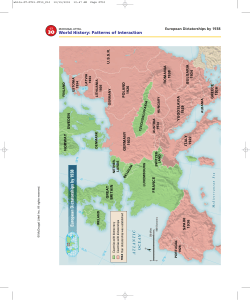 European Dictatorships by 1938