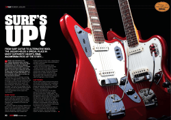 FROM SURF GUITAR TO ALTERNATIVE ROCK, THE JAGUAR