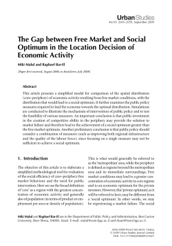 The Gap between Free Market and Social Optimum in the Location