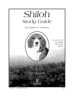 Shiloh - Rainbow Resource