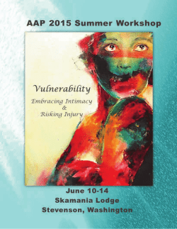 Full Brochure (2.8 MB PDF) - American Academy of Psychotherapists