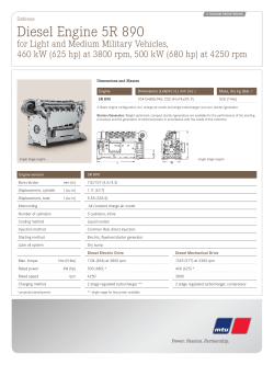 Diesel Engine 5R 890