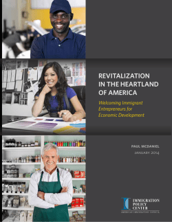 Revitalization in the Heartland of America