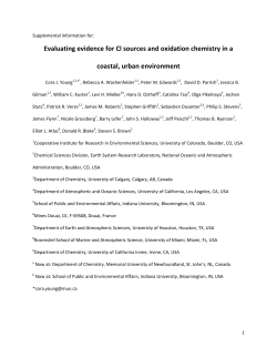 Evaluating evidence for Cl sources and oxidation chemistry in a