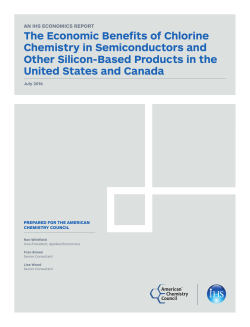 Silicon-based Products - Chlorine Chemistry Council