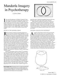 Mandorla Imagery in Psychotherapy
