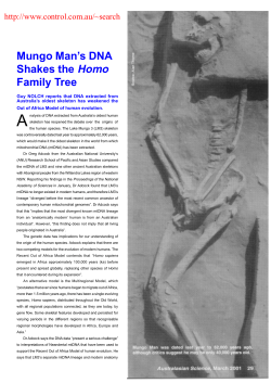 pdf copy - Peter Brown`s Australian and Asian Palaeoanthropology