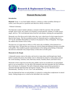Diamond Buying Guide