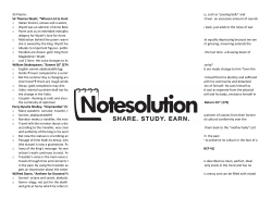 o Italian Sonnet, octave and a sestet