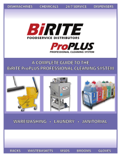 BiRite ProPlus Catalog - BiRite Foodservice Distributors