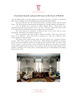 summary of Casa de Madrid