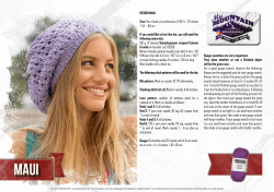 DESIGN MAUI: Size: fits a head circumference of 211/4