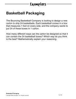 Basketball Packaging