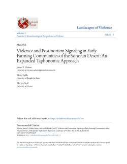 Violence and Postmortem Signaling in Early Farming Communities