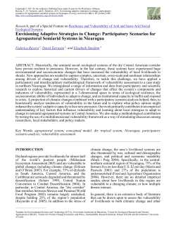 Envisioning Adaptive Strategies to Change