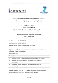 Part 7: Adriatic Sea