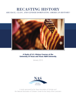 Recasting History: Are Race, Class, and Gender Dominating