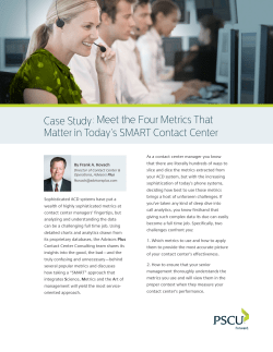 Meet the Metrics that Matter