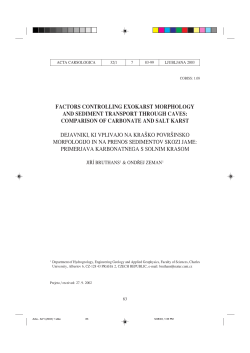 pdf - Acta Carsologica