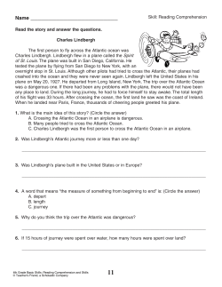 Skill: Reading Comprehension