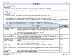 Cylinders - EduGAINS