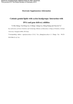 Supplementary Information - Royal Society of Chemistry