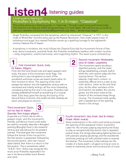 Listen4listening guides - Aspen Music Festival And School