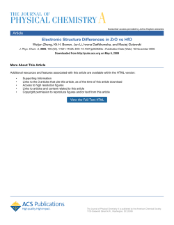 Electronic Structure Differences in ZrO2 vs HfO2