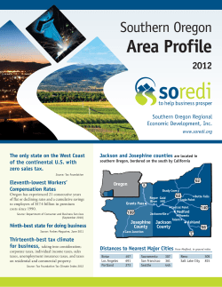 Area Profile - City of Ashland