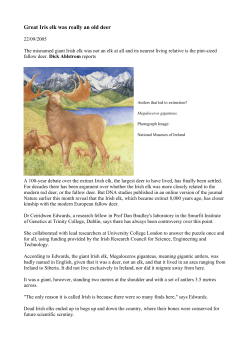 Great Iris elk was really an old deer