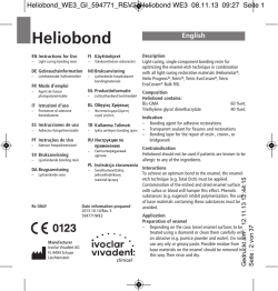 Heliobond - Ivoclar Vivadent