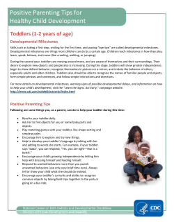 Positive Parenting Tips for Healthy Child Development Toddlers