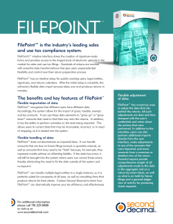 filepoint - Second Decimal