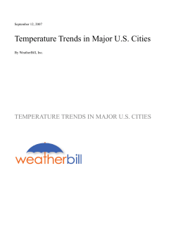 August 29, 2007 - The Climate Corporation
