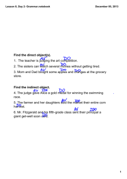 Lesson 8, Day 2- Grammar.notebook
