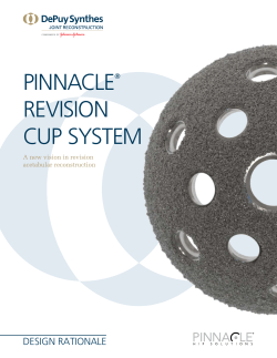 PINNACLE&reg; REVISION CUP SYSTEM