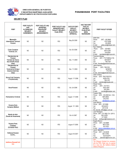 panamanian port facilities