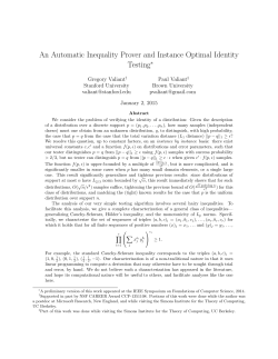 An Automatic Inequality Prover and Instance