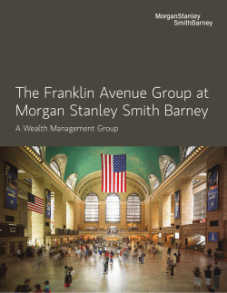 The Franklin Avenue Group at Morgan Stanley Smith Barney