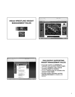 ihsaa wrestling weight management rules