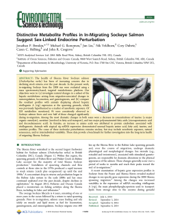 Distinctive Metabolite Profiles in In-Migrating