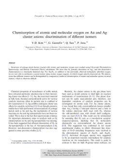 Chemisorption of atomic and molecular oxygen on Au and Ag