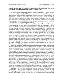 Nagel, Alexander and Christopher S. Wood. Anachronic