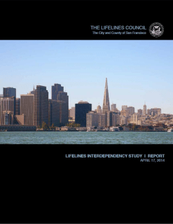 Lifelines Interdependency Study