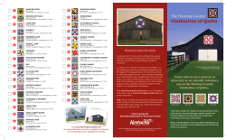 Fleming County Clothline of Quilts Brochure