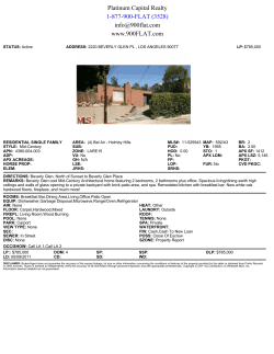 Platinum Capital Realty 1-877-900-FLAT (3528)