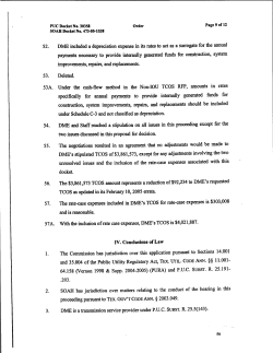 52. DME included a depreciation expense in its
