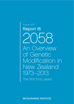 An Overview of Genetic Modification in New