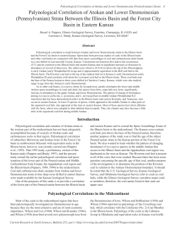 Palynological Correlation of Atokan and Lower Desmoinesian